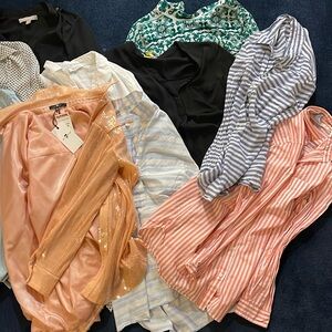 BUNDLE (15 Pieces) SIZE SMALL DRESS AND BUTTON DOWN SHIRTS